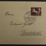 Deutsches Reich, MiNr. 747, Bedarfsbrief, Sonderstempel München/Riem