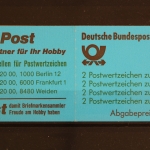 Berlin, MiNr. MH 15, VS Frankfurt, gestempelt