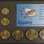 Zypern, BTN-Kursmünzensatz 2004, 6 Münzen