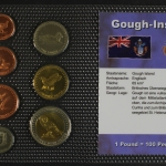 Gough-Inseln, BTN-Kursmünzensatz 2009, 7 Münzen