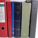 Briefmarken Posten mit Deutsches Reich, BRD und ein altes Schaubek-Vordruckalbum