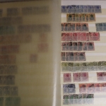 Briefmarken Posten mit Deutsches Reich, BRD und ein altes Schaubek-Vordruckalbum