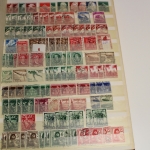 Briefmarken Posten mit Deutsches Reich, BRD und ein altes Schaubek-Vordruckalbum