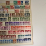 Briefmarken Posten mit Deutsches Reich, BRD und ein altes Schaubek-Vordruckalbum