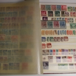 Briefmarken Posten mit Deutsches Reich, BRD und ein altes Schaubek-Vordruckalbum