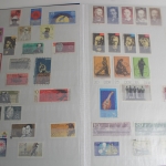 Briefmarken Posten mit Deutsches Reich, BRD und ein altes Schaubek-Vordruckalbum