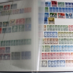 Briefmarken Posten mit Deutsches Reich, BRD und ein altes Schaubek-Vordruckalbum