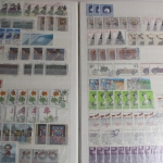 Briefmarken Posten mit Deutsches Reich, BRD und ein altes Schaubek-Vordruckalbum