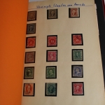 Briefmarken Posten mit Deutsches Reich, BRD und ein altes Schaubek-Vordruckalbum