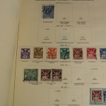 Briefmarken Posten mit Deutsches Reich, BRD und ein altes Schaubek-Vordruckalbum