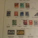 Briefmarken Posten mit Deutsches Reich, BRD und ein altes Schaubek-Vordruckalbum