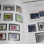 Briefmarken Posten mit Deutsches Reich, BRD und ein altes Schaubek-Vordruckalbum