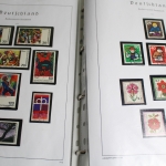 Briefmarken Posten mit Deutsches Reich, BRD und ein altes Schaubek-Vordruckalbum