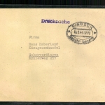 Einbeck, Gebühr bezahlt, 1948, auf Drucksache
