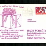 Berlin, MiNr. 568 auf Briefdrucksache