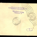 Berlin, MiNr. 43 + 47 auf Luftpost-Eilbotenbrief ab Berlin-Wannsee