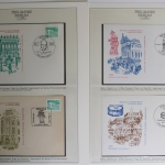 750 Jahre Berlin, Motivsammlung mit Briefmarken, Numisbriefen etc.