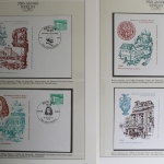750 Jahre Berlin, Motivsammlung mit Briefmarken, Numisbriefen etc.