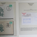 750 Jahre Berlin, Motivsammlung mit Briefmarken, Numisbriefen etc.