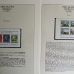 750 Jahre Berlin, Motivsammlung mit Briefmarken, Numisbriefen etc.