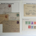 Deutsche Postgeschichte, Partie aus einem Sieger Abo