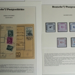 Deutsche Postgeschichte, Partie aus einem Sieger Abo