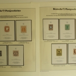 Deutsche Postgeschichte, Partie aus einem Sieger Abo