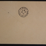 Deutsche Besetzung Frankreich, MiNr. 3 Type I auf Einschreiben