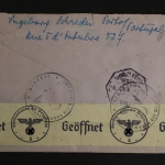 Portugal, Luftpostbrief nach Berlin, Zensurvermerke, 1941