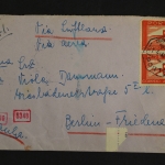 Portugal, Luftpostbrief nach Berlin, Zensurvermerke, 1941