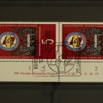 DDR, MiNr. 1173, Paar, Ecke li. oben, DV I II III IV, gestempelt