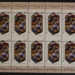 Deutschland (BRD), MiNr. 2704, Kleinbogen, stark verzähnt, postfrisch