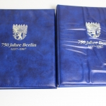 Motivsammlung 750 Jahre Berlin in 2 blauen Alben