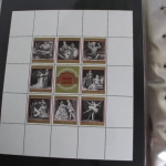 Briefmarken-Album mit Belegen, Blockausgaben, FDC usw.