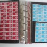 Briefmarken-Album mit Belegen, Blockausgaben, FDC usw.