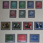 Deutschland (BRD) 1960-1969, postfrische Sammlung, incl. Lumogen