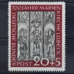 Deutschland (BRD), MiNr. 140 PLF I, Falz