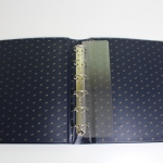 Borek, blauer Ringbinder (6 Ringe), Aufdruck: Deut. Reich 1933-1945