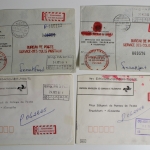 Einschreiben aus dem Ausland nach Deutschland gelaufen, über 50 Stück
