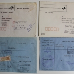 Einschreiben aus dem Ausland nach Deutschland gelaufen, über 50 Stück