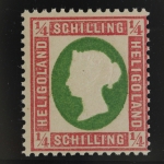 Helgoland, MiNr. 8, Borek Vordruckblatt, postfrisch