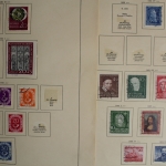 Deutschland (BRD) 1951-1959, gestempelte Sammlung