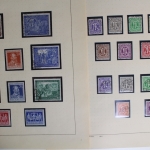 Gemeinschaftsausgaben + Bizone 1945-1949, gestempelte Sammlung