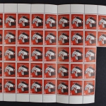 Deutschland, MiNr. 243-246, 72 Sätze, Bogenteilen, Ecken, postfrisch