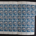 Deutschland, MiNr. 243-246, 72 Sätze, Bogenteilen, Ecken, postfrisch