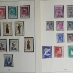 Syrien 1961-1965, postfrische Sammlung auf Vordruckblättern