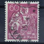 Deutsches Reich, MiNr. 184, gestempelt, geprüft Infla