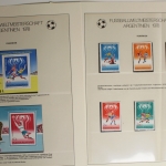 Fussballweltmeisterschaft Argentinien 1978, im Lindner Vordruck