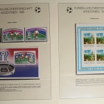 Fussballweltmeisterschaft Argentinien 1978, im Lindner Vordruck