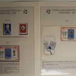 Fussballweltmeisterschaft Argentinien 1978, im Lindner Vordruck